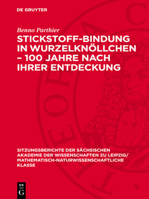 cover image of Stickstoff-Bindung in Wurzelknöllchen – 100 Jahre nach ihrer Entdeckung